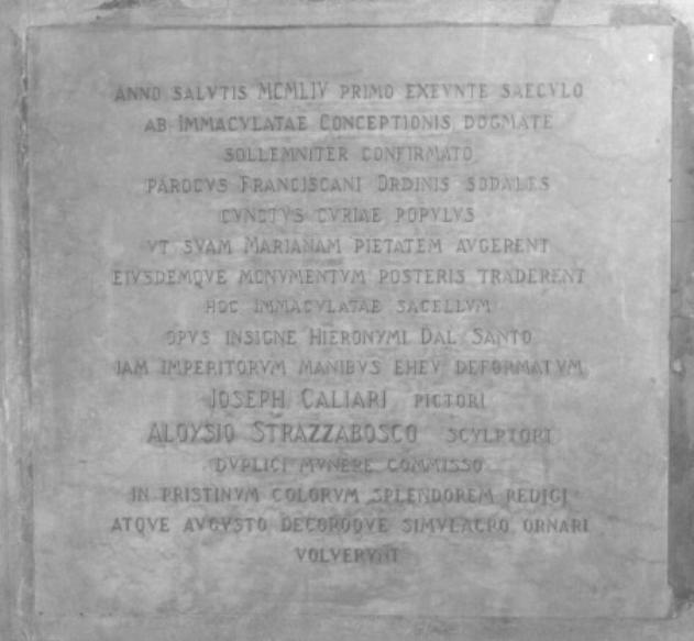 lapide documentaria - ambito veneto (sec. XX)