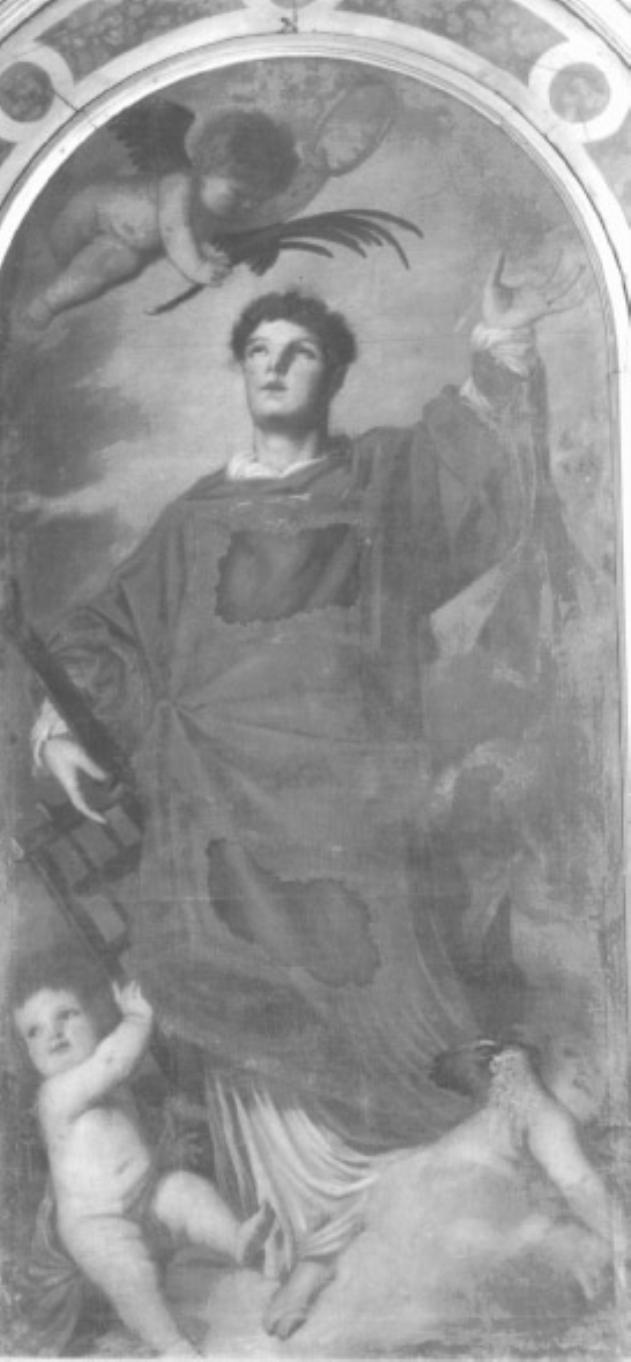 San Lorenzo in gloria (dipinto) di Varotari Alessandro detto Padovanino (sec. XVII)