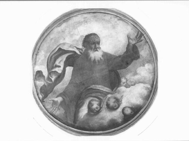 Padre Eterno in gloria (dipinto) di Paoletti Giuseppe (attribuito) (sec. XIX)