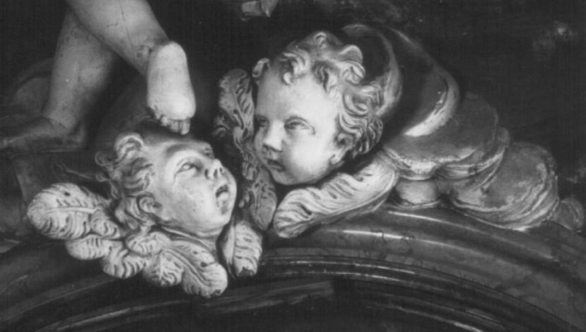 cherubini (scultura) di Brunello Domenico (sec. XIX)