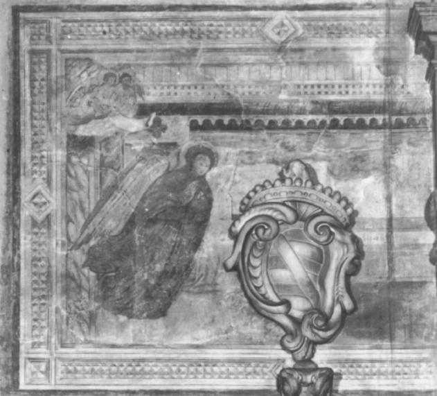 Annunciazione (dipinto, frammento) di De Menabuoi Giusto (sec. XIV)