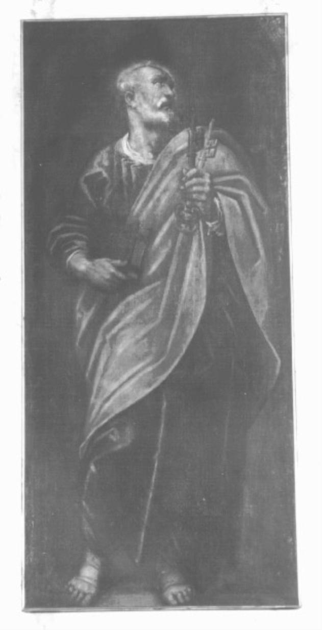 San Pietro (dipinto) di Negretti Jacopo detto Palma il Giovane (maniera) - ambito veneto (seconda metà sec. XVI)