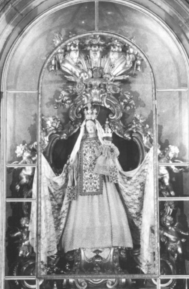 Madonna con Bambino (statua) di Brustolon Andrea (maniera) (sec. XVII)