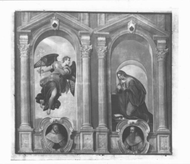 Annunciazione (dipinto) di Varotari Dario (sec. XVI)