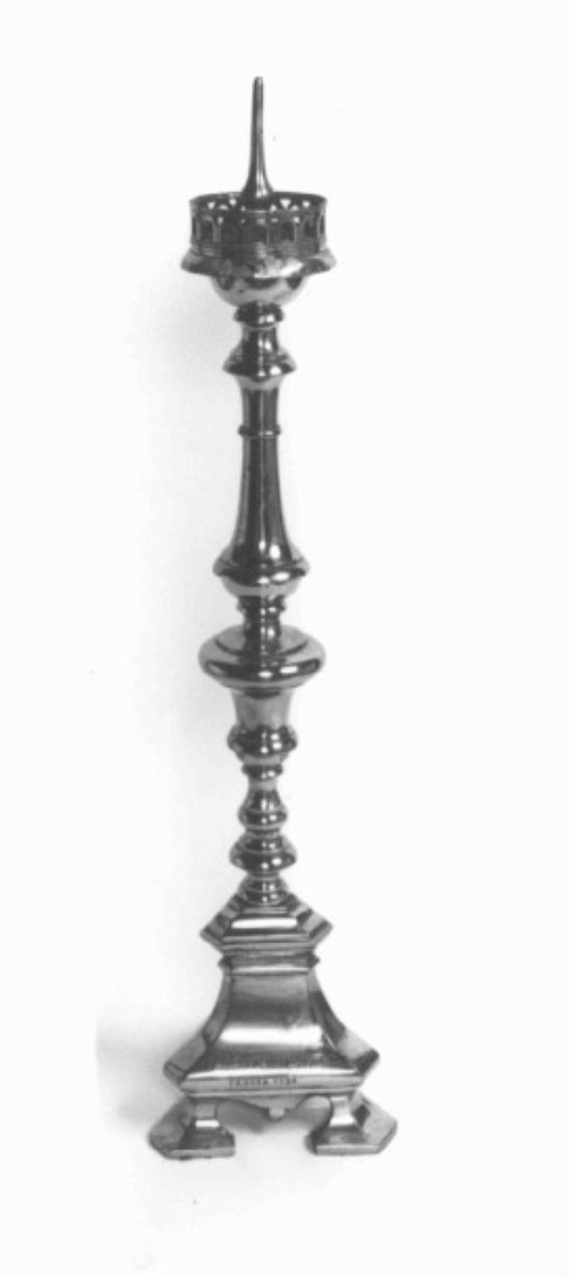 candeliere d'altare - ambito veneto (sec. XX)