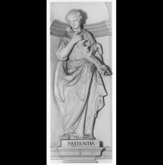 figura allegorica della Pazienza (statua) di Bonazza Antonio (sec. XVIII)