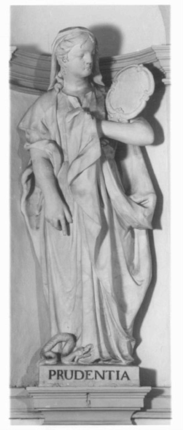 figura allegorica femminile: la Pazienza (statua) di Bonazza Antonio (sec. XVIII)