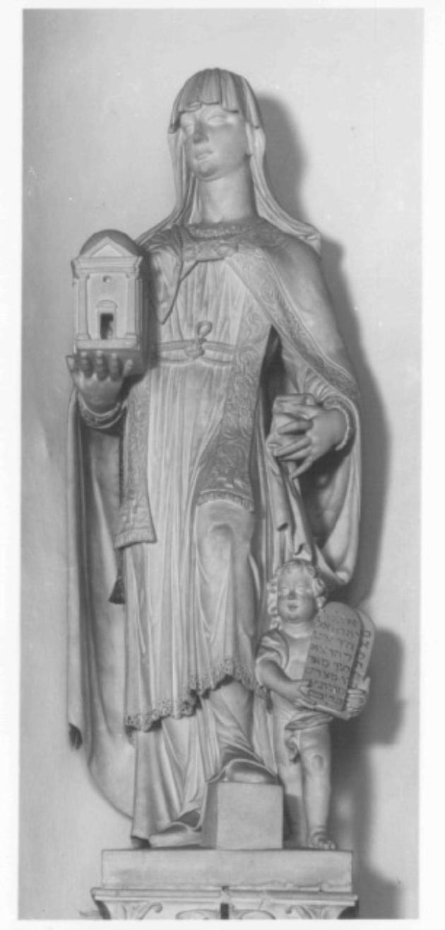 figura allegorica della Religione (statua) di Bonazza Tommaso (sec. XVIII)