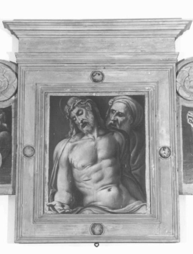 colloquio di Cristo con Nicodemo (dipinto) di Campagnola Domenico - ambito padovano (sec. XVI)