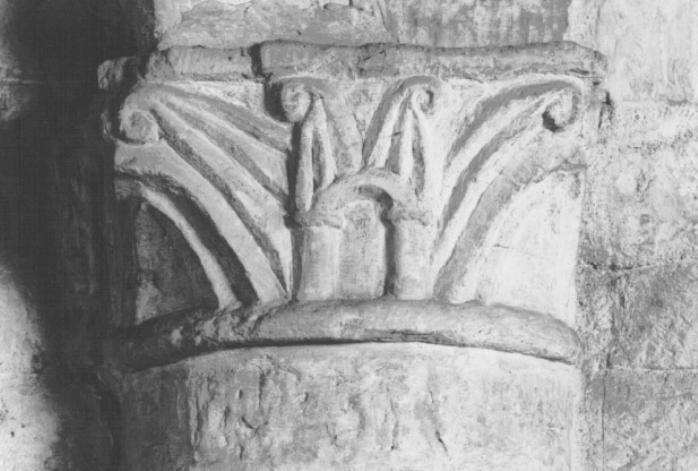 capitello - produzione padovana (prima metà sec. XII)
