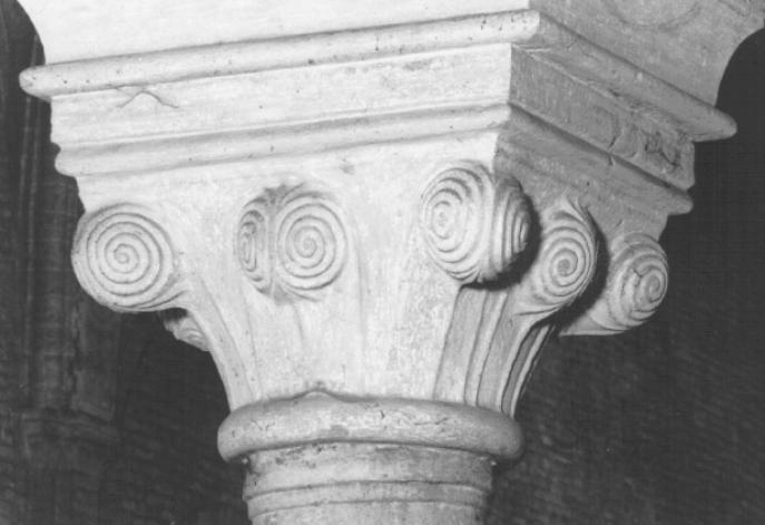 capitello - produzione padovana (prima metà sec. XIII)