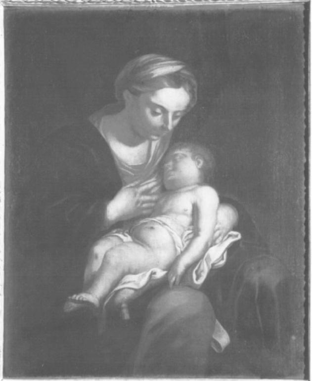 Madonna con Bambino (dipinto) di Fumiani Giovanni Antonio (attribuito) - ambito veneziano (seconda metà sec. XVII)