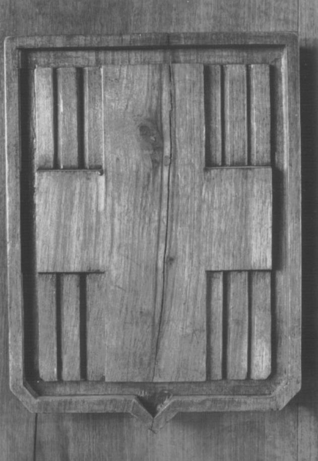 stemma comunale di Vicenza (rilievo) di Ponti Gio, Polidoro Eligio (sec. XX)