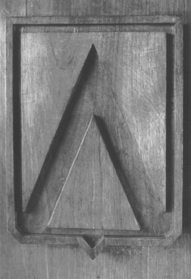 stemma comunale di Udine (rilievo) di Ponti Gio, Polidoro Eligio (sec. XX)