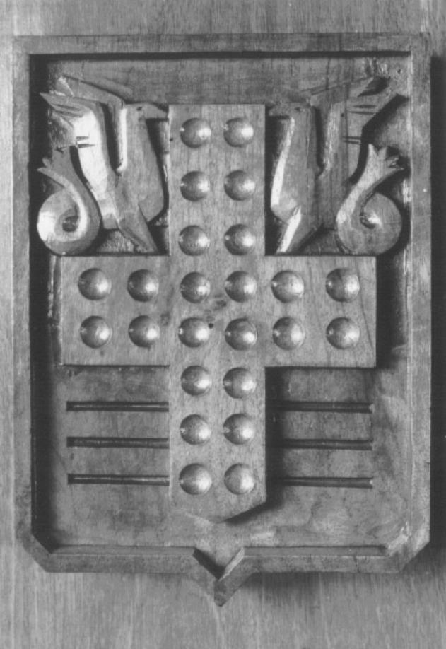 stemma comunale di Belluno (rilievo) di Ponti Gio, Polidoro Eligio (sec. XX)