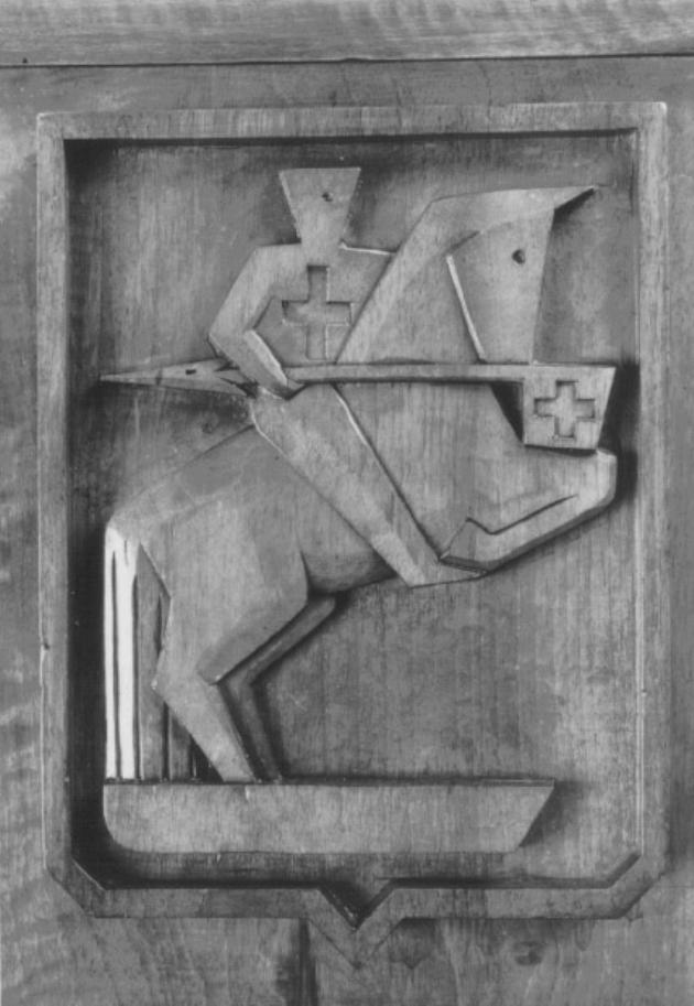 stemma comunale di Zara (rilievo) di Ponti Gio, Polidoro Eligio (sec. XX)