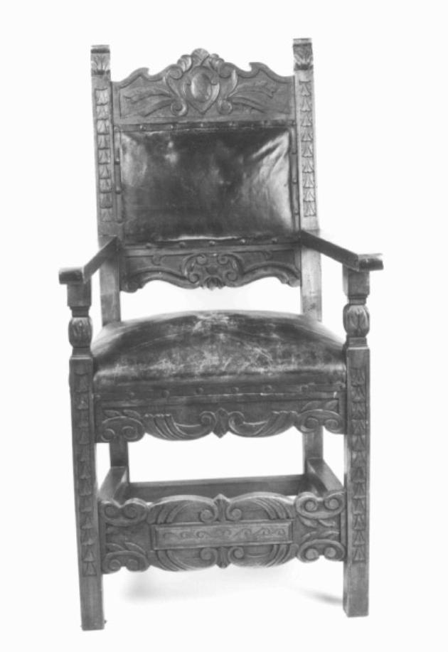 motivi decorativi (sedia - a braccioli) - ambito veneto (sec. XIX)