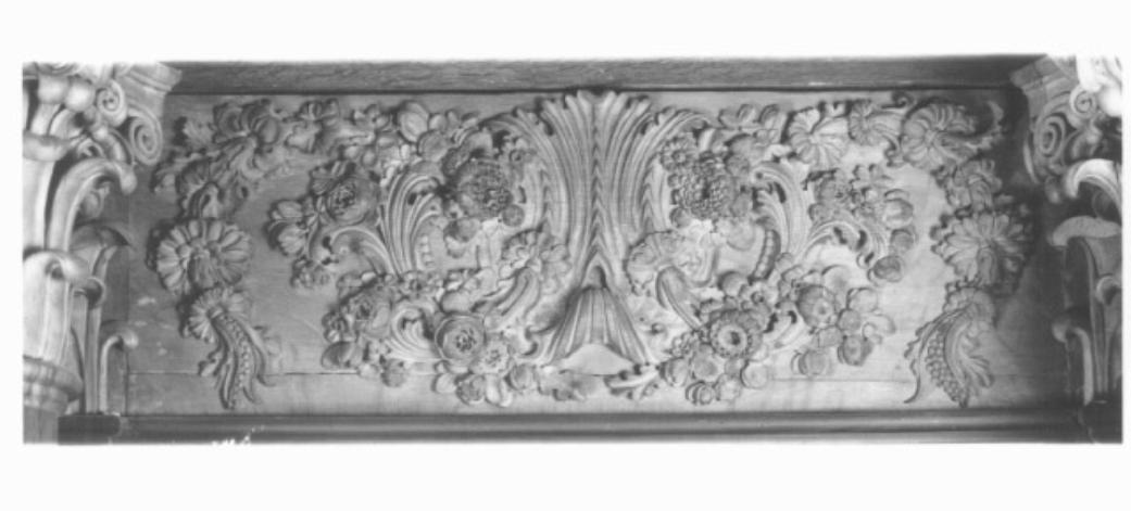 motivi decorativi floreali e vegetali (rilievo) di Bartens Michele Micheletto detto Micheletto (secc. XVI/ XVIII)