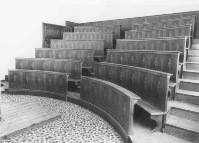 banco da chiesa, serie - ambito veneto (sec. XX)