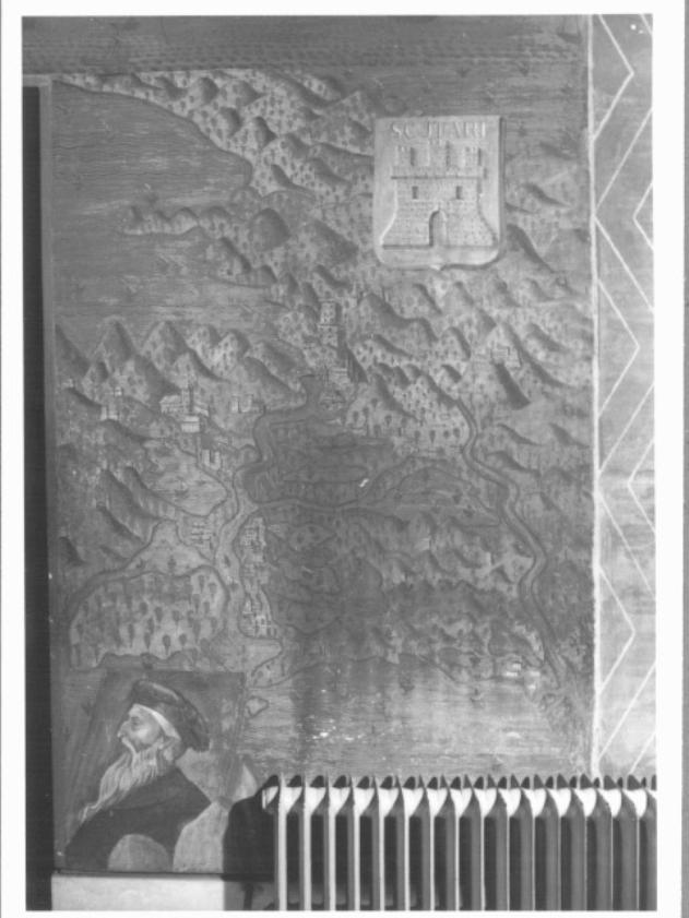 veduta di Scutari (dipinto) di Fornasetti Pietro (sec. XX)