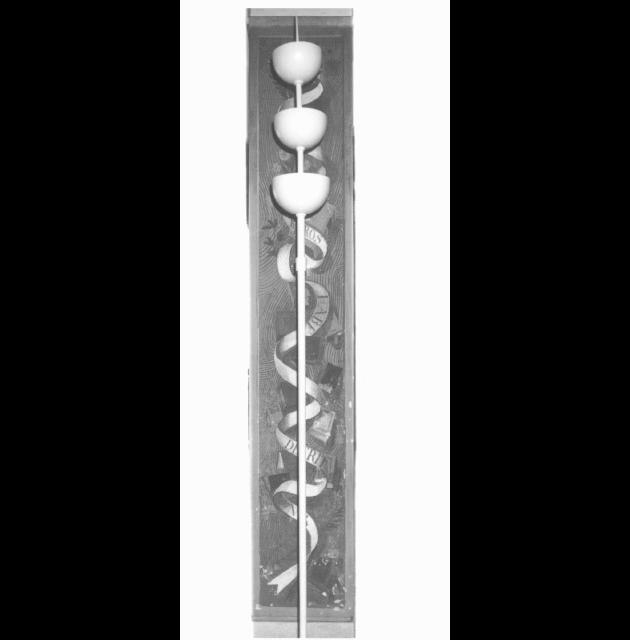 simboli della scienza (dipinto) di Fornasetti Pietro (sec. XX)