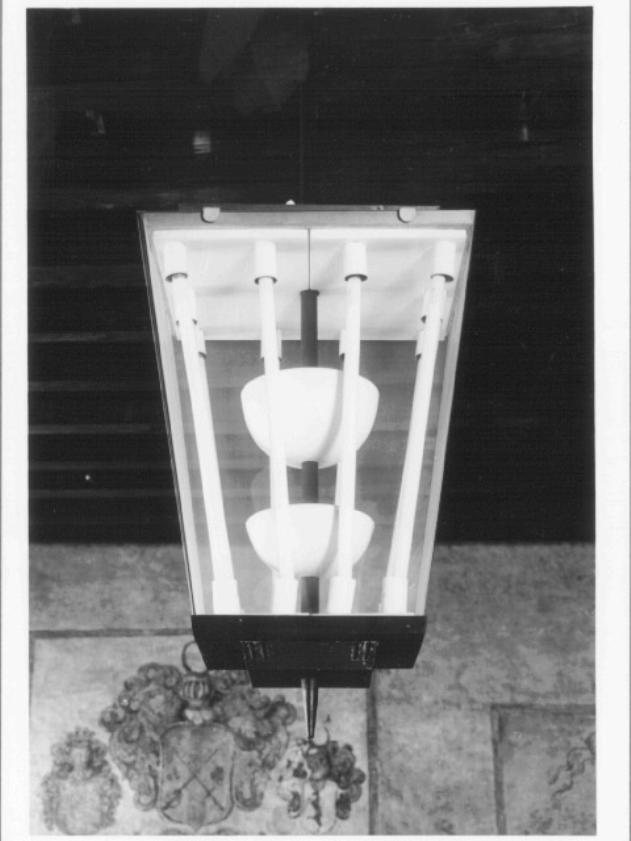 lampadario - ambito veneto (sec. XX)