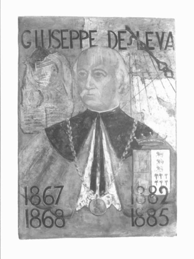 ritratto del rettore Giuseppe De Leva (dipinto) di Santomaso Giuseppe Detto Bepi Sanso (sec. XX)