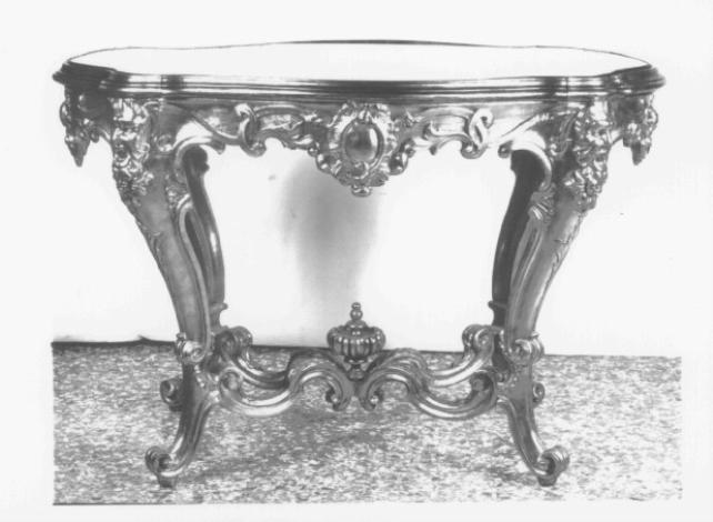 motivi decorativi (tavolino) - ambito veneto (sec. XIX)