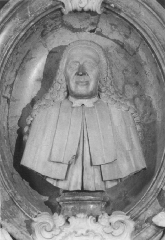 busto ritratto di Giovanni Battista Morgagni (scultura) di Danieletti Pietro Antonio (attribuito) (sec. XVIII)