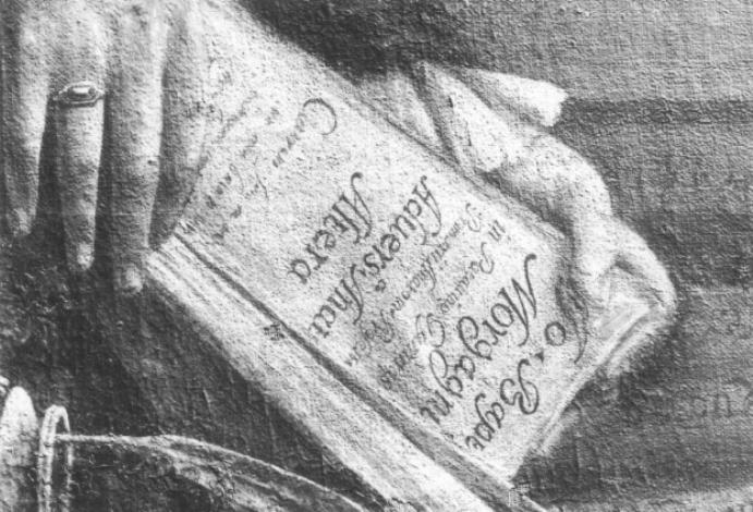 JO. BAPT. MORGAGNI 1711 - 1771, ritratto di Giovan Battista Morgagni (dipinto) - ambito veneto (sec. XVIII)
