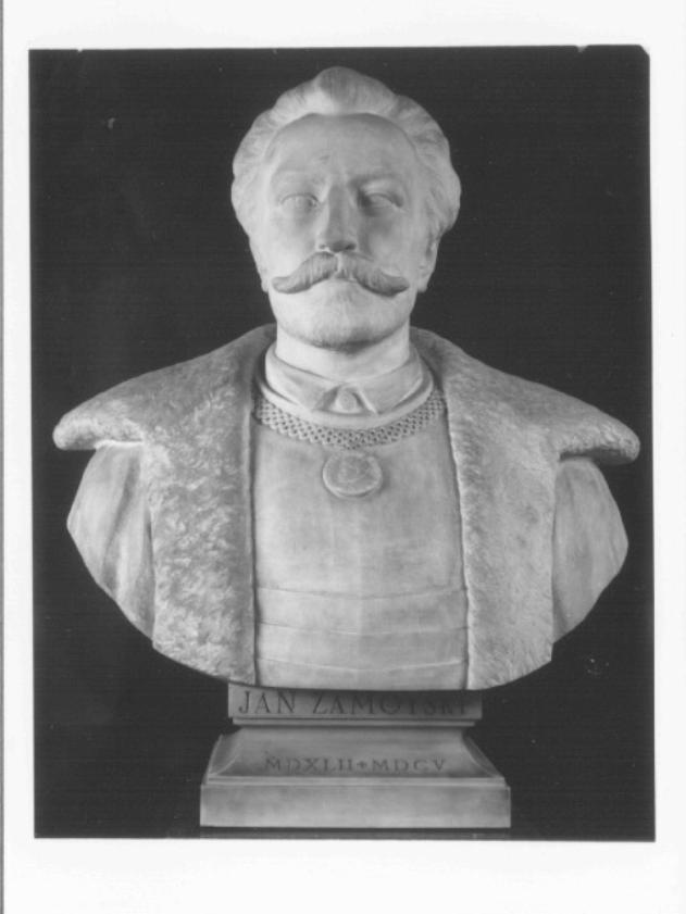busto ritratto di Jan Zamoyski (scultura) di Nadeyski Antonio - ambito polacco (sec. XX)
