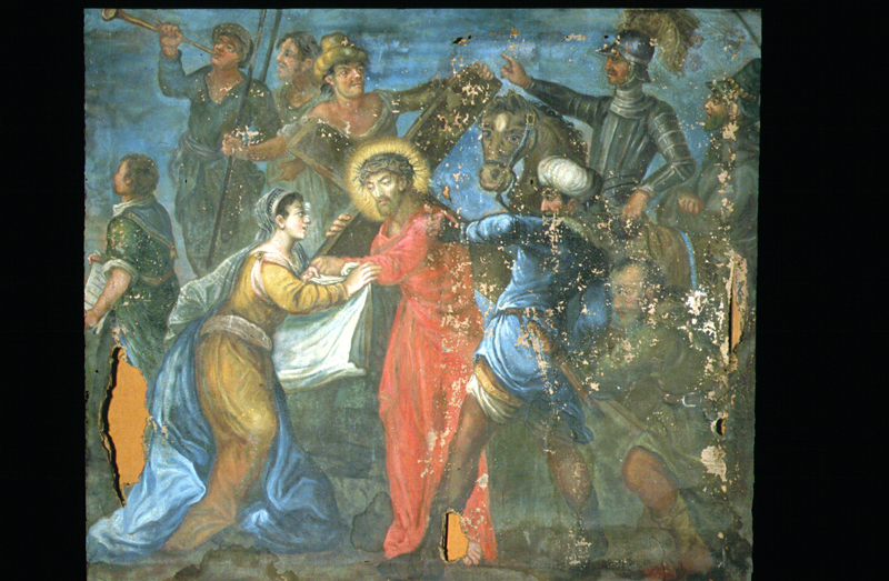 Cristo e la Veronica (dipinto) - bottega veneta (fine sec. XVII)