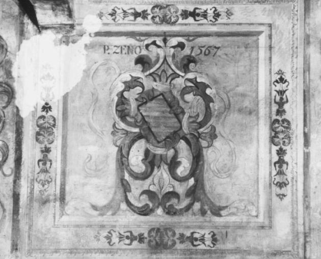 stemma gentilizio della famiglia Zeno (Zen) (dipinto) - ambito veneto (sec. XVI)