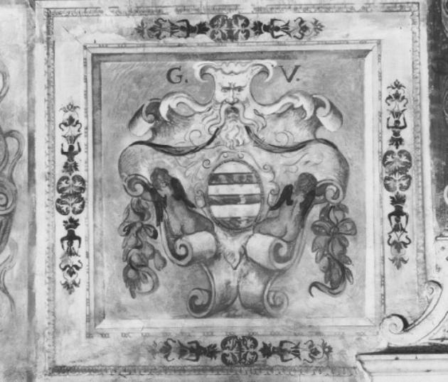 stemma gentilizio della famiglia Venier (dipinto) - ambito veneto (sec. XVI)