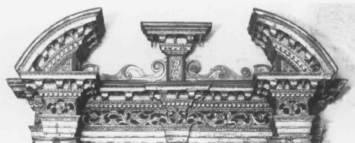 timpano di Cursio Antonio (attribuito) - ambito veneto-friulano (sec. XVII)