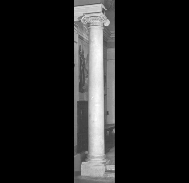 colonna di Segusini Giuseppe - ambito feltrino (sec. XIX)