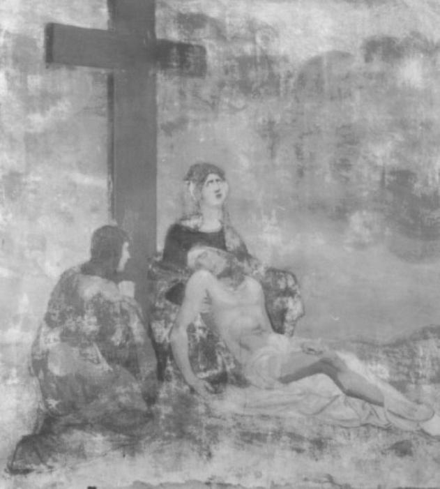 scene della vita di Cristo/ Gloria di Santa Libera (dipinto, serie) di Demin Giovanni (sec. XIX)