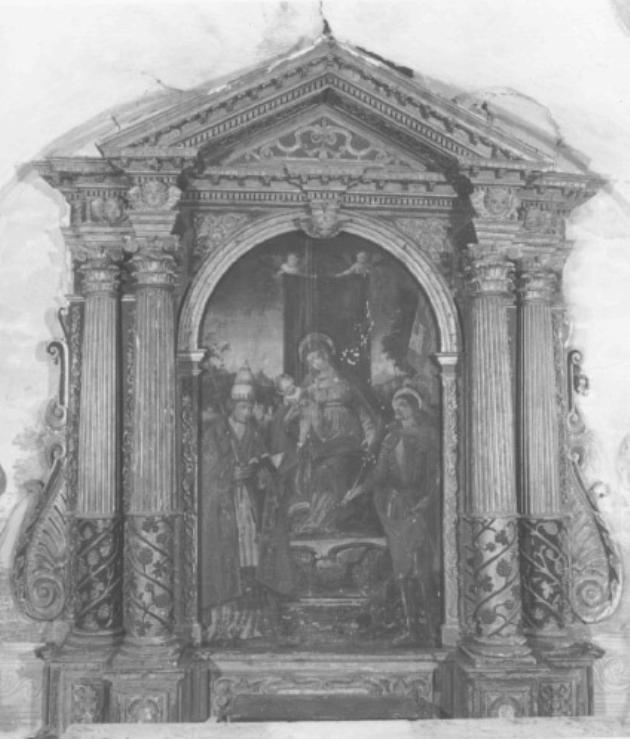 altare maggiore di Auregne Giovanni (cerchia) - ambito veneto (sec. XVII)