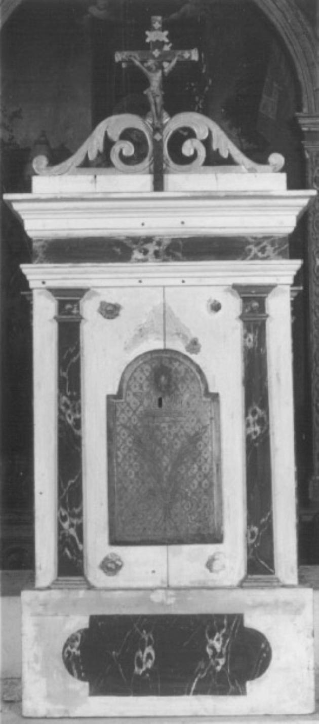 tabernacolo di Auregne Giovanni (cerchia) - ambito veneto (sec. XVII)