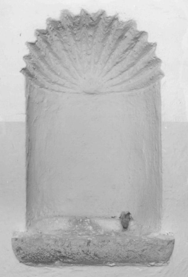 lavabo da sacrestia - produzione feltrina (seconda metà sec. XIX)