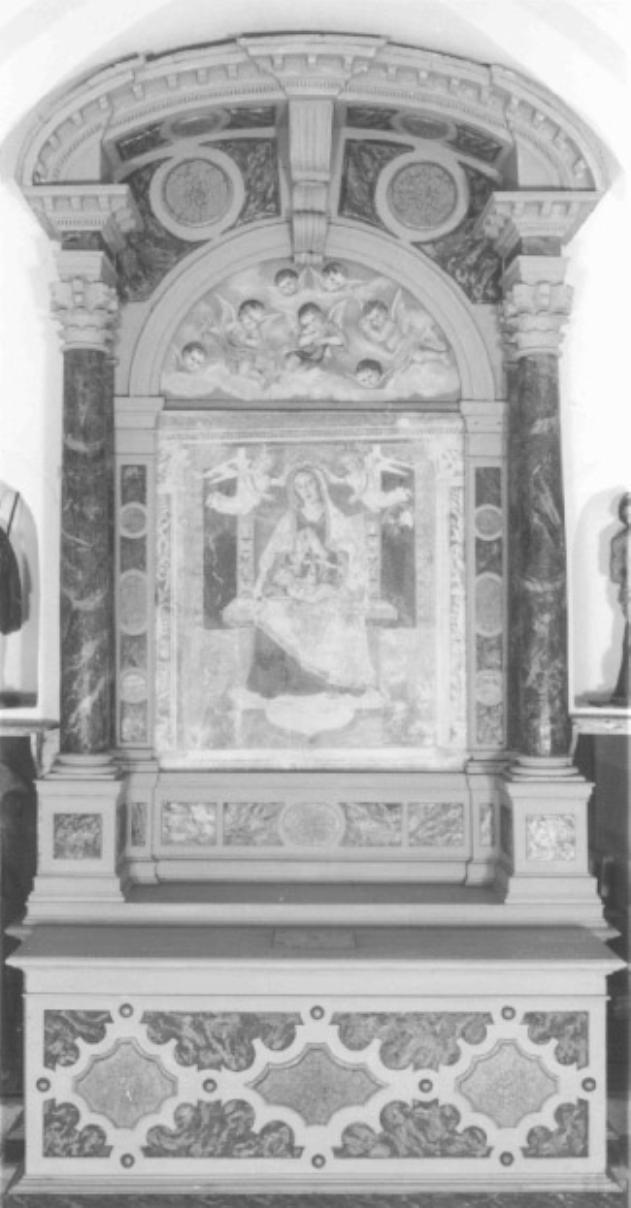 altare maggiore - manifattura feltrina (primo quarto sec. XVII)