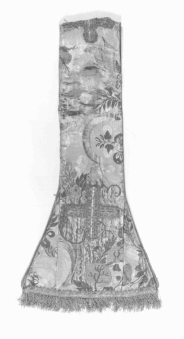 manipolo - manifattura italiana (secc. XVII/ XVIII)