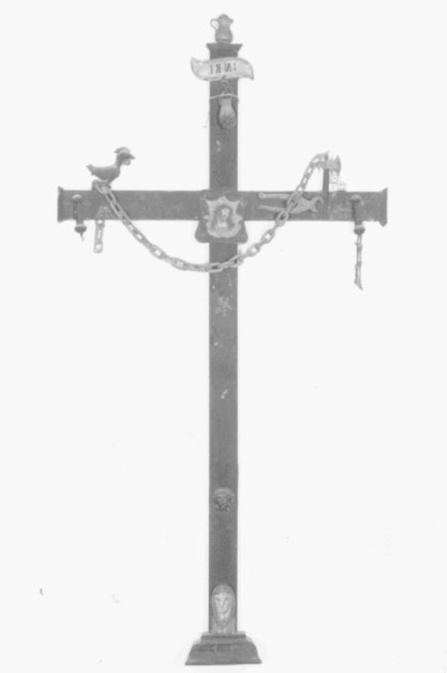 croce penitenziale - ambito veneto (secc. XIX/ XX)