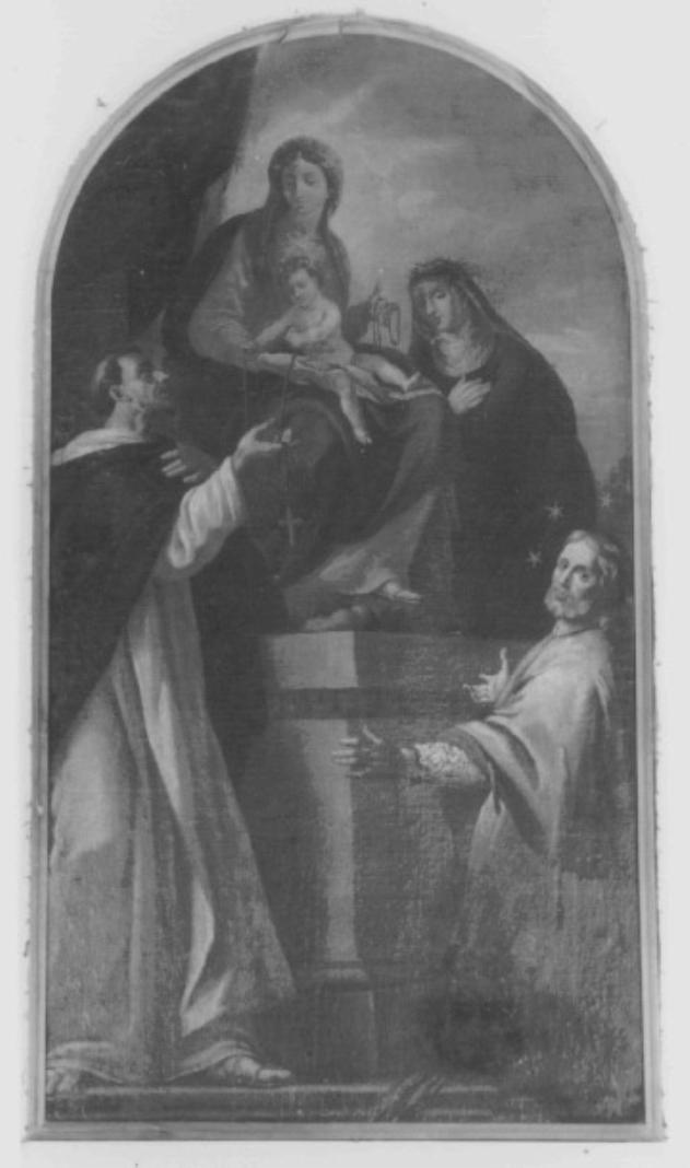 Madonna con Bambino e Santi (dipinto) - ambito veneto (sec. XVIII)