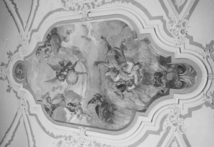 San Michele Arcangelo scaccia i demoni (dipinto) - ambito veneto (sec. XVII)