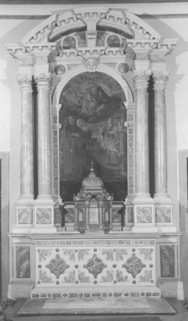 altare maggiore - ambito bellunese (sec. XVII)