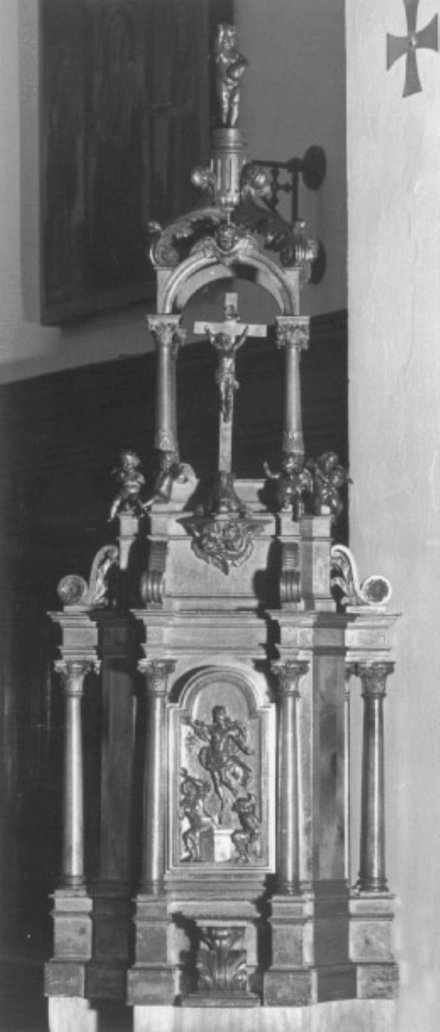tabernacolo di Panciera Valentino detto Besarel - ambito veneto (terzo quarto sec. XIX)