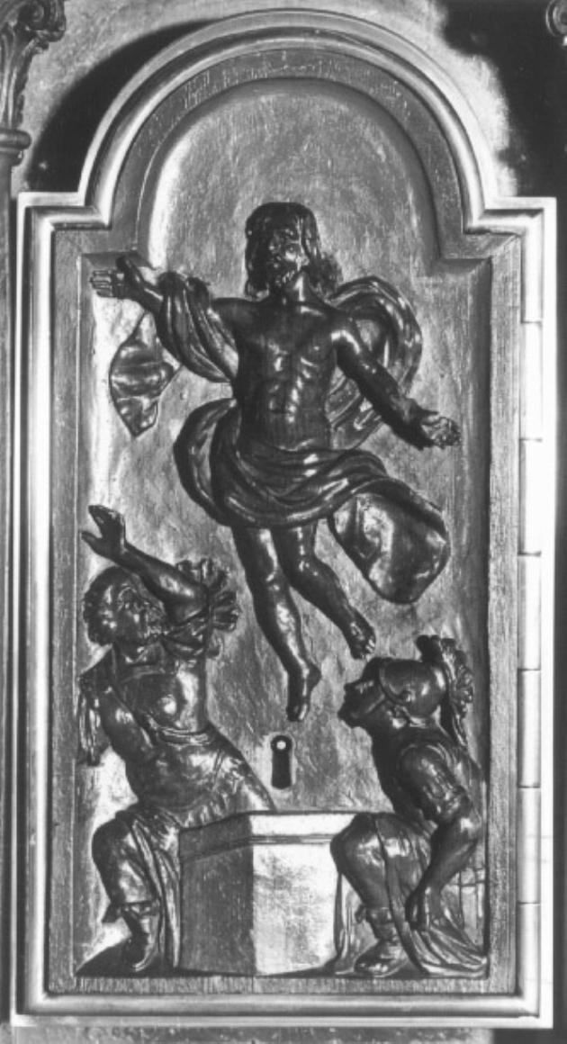 sportello di tabernacolo di Panciera Valentino detto Besarel - ambito veneto (terzo quarto sec. XIX)