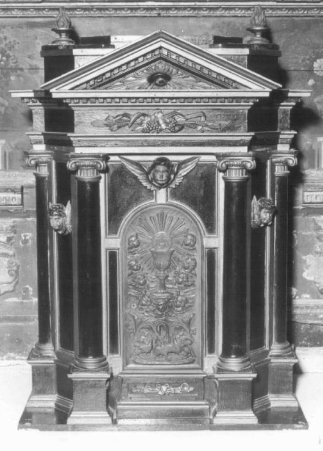 tabernacolo - ambito veneto (seconda metà sec. XIX)