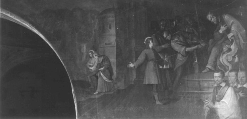 cattura di San Mamante (dipinto) di Frigimelica Francesco - ambito veneto (sec. XVII)